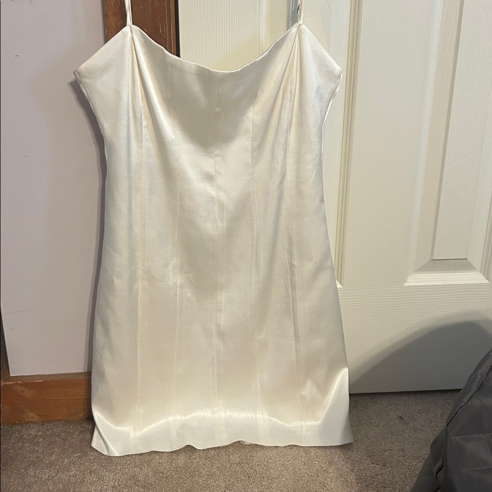 Zara White Mini Dress